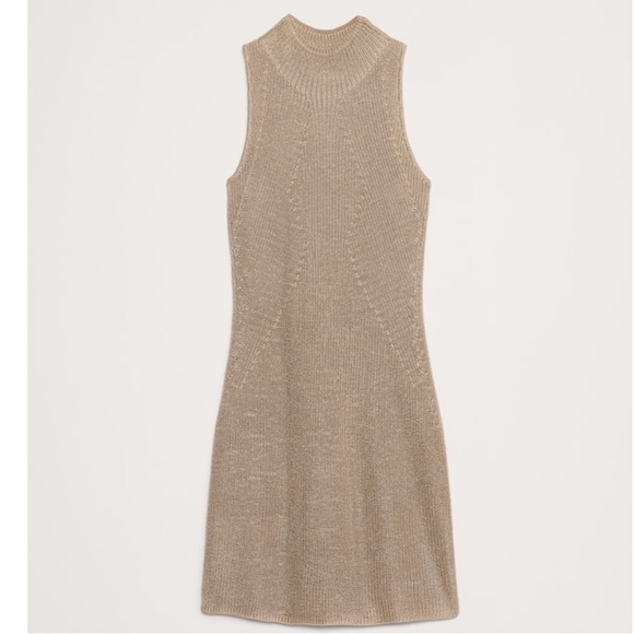 Banana Republic SHIMMER SWEATER MINI DRESS NWT, S - Picture 3 of 7